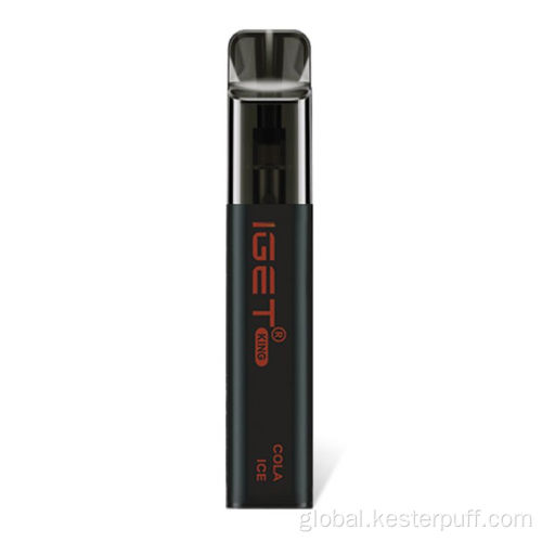 King 2600 Puffs Original IGET KING Disposable Vape In Stock Supplier